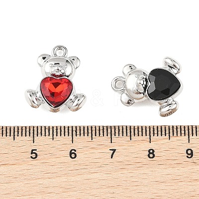 Alloy Rhinestone Pendants ALRI-L052-05P-1