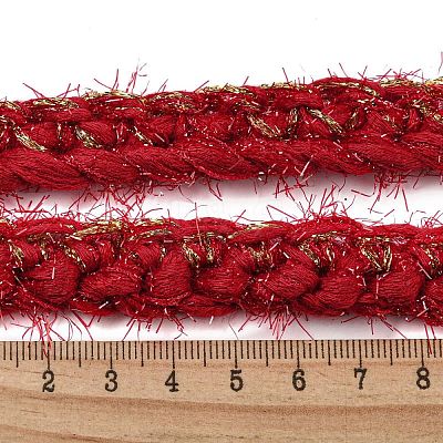 Polyester Crochet Lace Trim OCOR-Q058-12-1