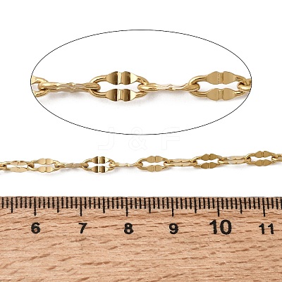 304 Stainless Steel Dapped Chains CHS-P029-02B-G-1