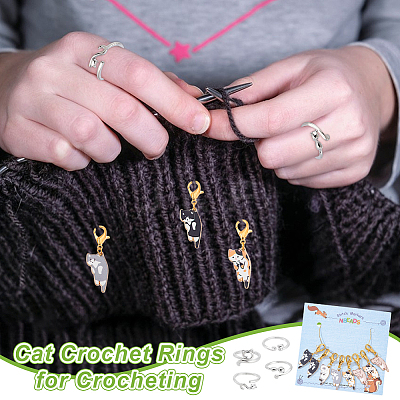 Knitting Tool Kits AJEW-GA0008-52-1