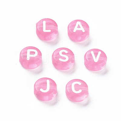 Transparent Acrylic Beads X-TACR-N002-04I-1