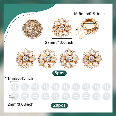Alloy Cufflinks & Plastic Buttons HJEW-NB00243-1