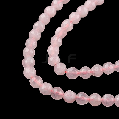 Natural Rose Quartz Beads Strands G-G0003-D01-1