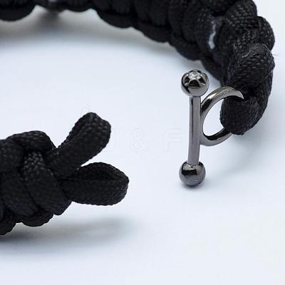 Nylon Cord Bracelets BJEW-P173-36-1