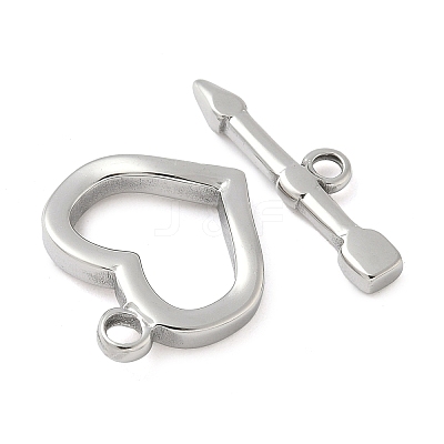 304 Stainless Steel Toggle Clasps STAS-H483-47P-1