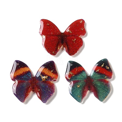 Trsnaprent Epoxy Resin Pendants RE-CBA2911-02-1