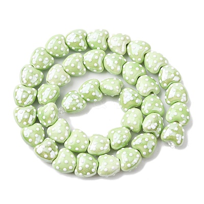 Handmade Porcelain Beads PORC-K010-07A-1