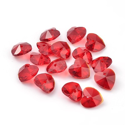 Romantic Valentines Ideas Glass Charms X-G030V10mm-09-1