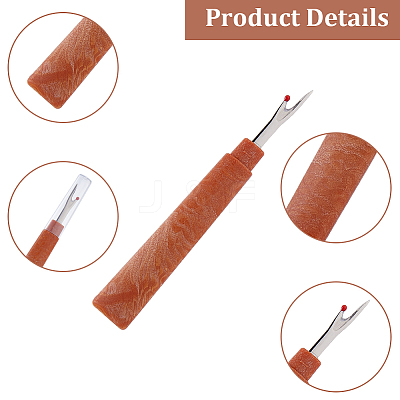 Iron Seam Ripper with Plastic Handle DIY-CY0004-17-1