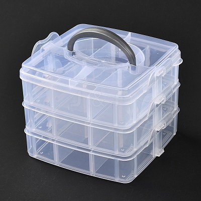 Rectangle Portable PP Plastic Detachable Storage Box CON-D007-02A-1