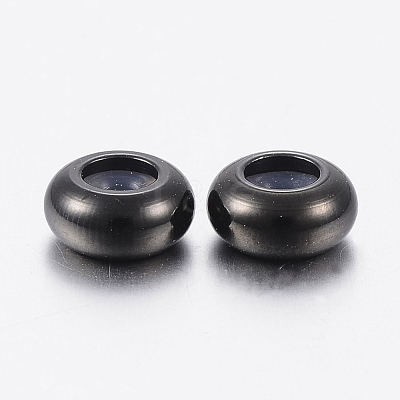 202 Stainless Steel Beads STAS-F148-9mm-07B-1