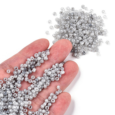 8/0 Glass Seed Beads SEED-US0003-3mm-156-1