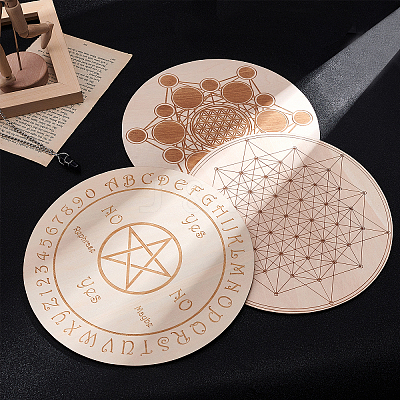 Eco-Friendly Board Cup Mat WOOD-GF0001-47-1