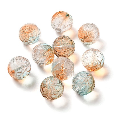 Transparent Glass Beads GLAA-A012-02-1