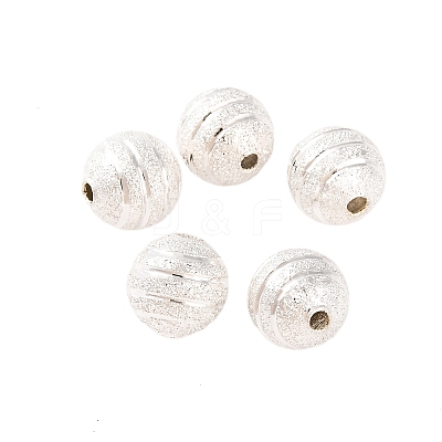 Rack Plating Brass Beads KK-Z055-01S-02-1