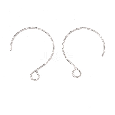 Tarnish Resistant 316 Surgical Stainless Steel Earring Hooks X-STAS-D183-03P-01-1