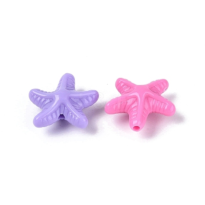 Opaque Plastic Beads KY-N025-32-1