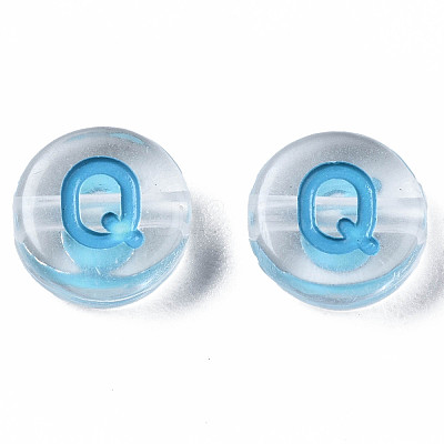 Transparent Clear Acrylic Beads MACR-N008-56Q-1