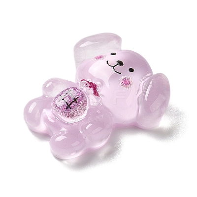 Translucent Resin Decoden Cabochons RESI-M039-04C-1