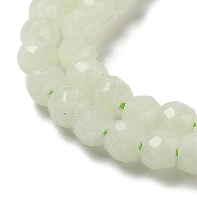 Synthetic Luminous Stone Beads Strands G-C086-01B-08-1