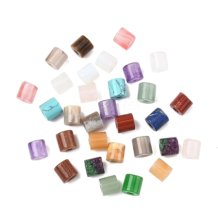 Natural & Synthetic Mixed Stone Beads G-I395-B-1
