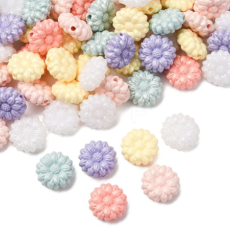 Opaque Acrylic Beads MACR-L015-10-1