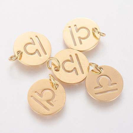 Ion Plating(IP) 304 Stainless Steel Pendants A-STAS-Q201-T445-7G-1