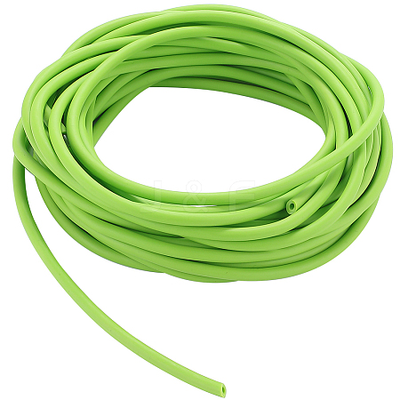 10M Round Rubber Elastic Cord Lanyard Rope EC-WH0008-02A-1