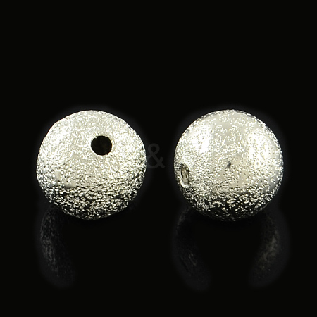 Brass Textured Beads LS-KK-R012-10mm-P-1
