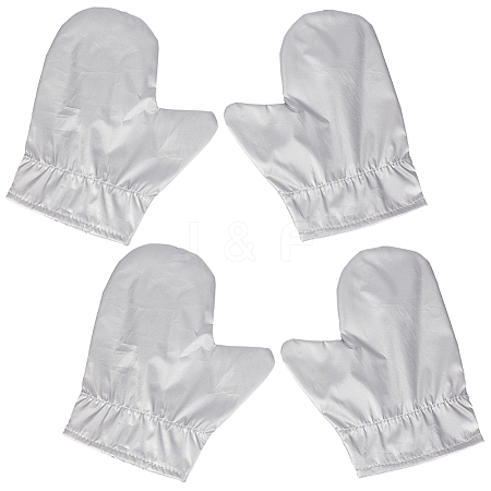 2 Pairs Polyester Microwave Oven Protective Gloves AJEW-CY0002-88-1