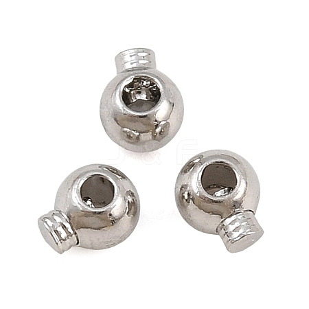 Brass Crimp Beads KK-CBA7BFE-02B-P-1