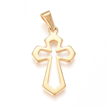 304 Stainless Steel Pendants X-STAS-L210-26G-1