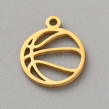 304 Stainless Steel Charms STAS-WH20011-02G-1