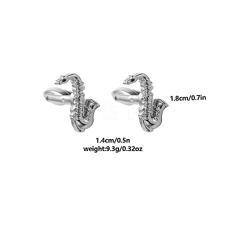 Alloy Cufflinks PW-WG58736-04-1