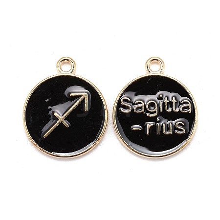 Alloy Enamel Pendants LS-ENAM-S124-01A-08F-1