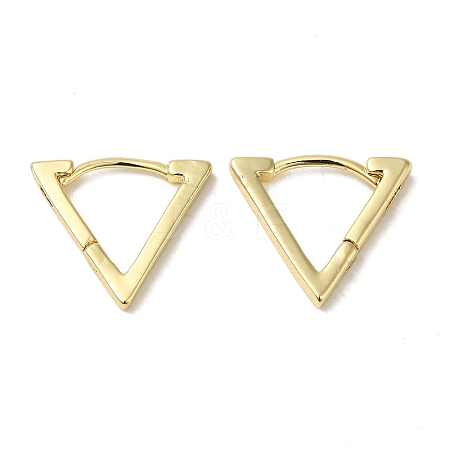 Brass Huggie Hoop Earrings for Women EJEW-C097-08G-04-1