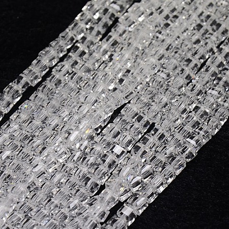 Glass Beads Strands EGLA-J028-2x2mm-01-1