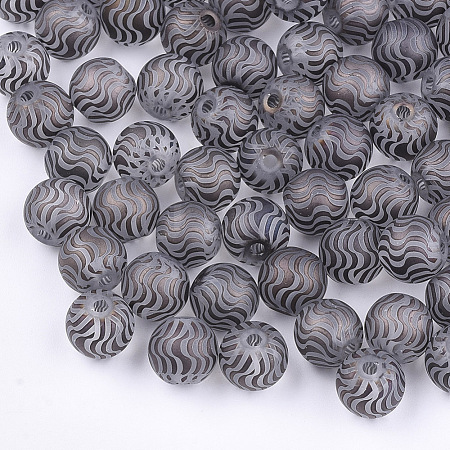 Electroplate Glass Beads X-EGLA-S178-02A-1