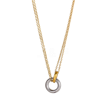 304 Stainless Steel Big Pendants SA-OY002-40G-1