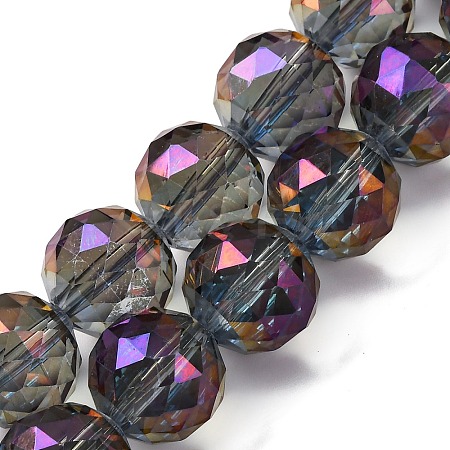 Electroplate Glass Bead Strands EGLA-J140-FR01-16mm-1
