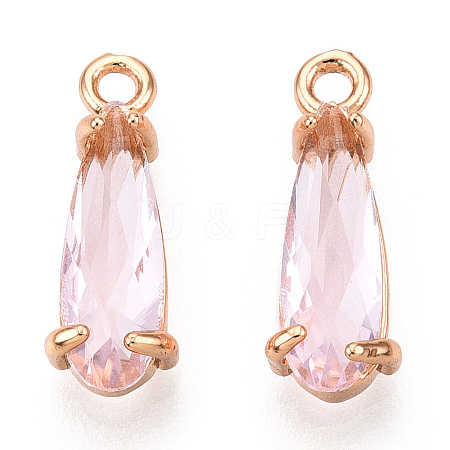 Faceted Glass Pendants X1-GLAA-T010-004H-1
