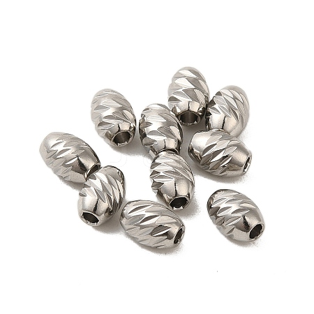 304 Stainless Steel Beads STAS-C094-04B-P-1