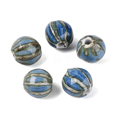 Handmade Vintage Porcelain Beads PORC-N013-02-1