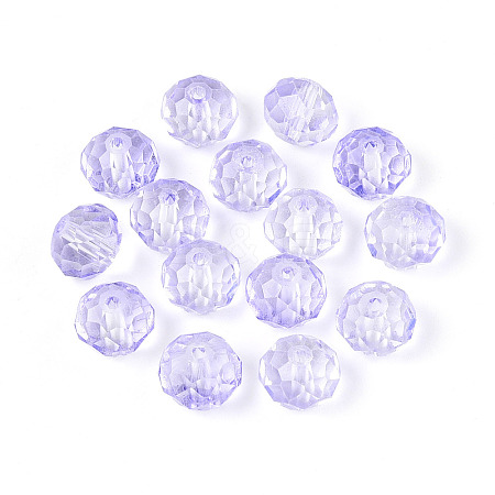 Baking Paint Transparent Glass Beads GLAA-N011-10mm-05-1
