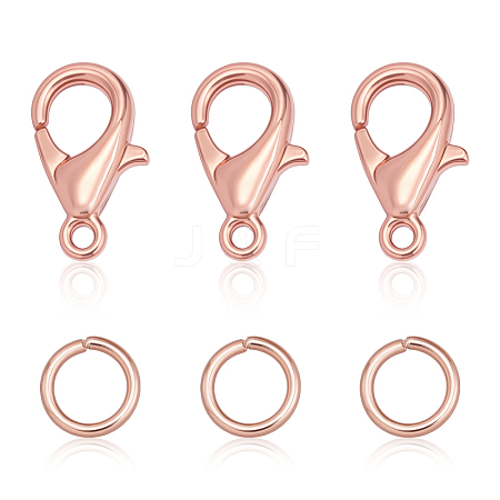 100Pcs Alloy Lobster Claw Clasps FIND-ME0003-11-1