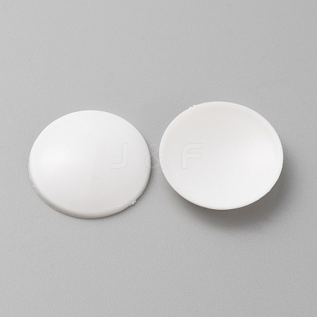 Resin Blank Buttons DIY-WH0502-74E-1
