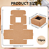 Paper Candy Storage Box CON-WH0084-95A-2