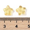 Transparent Spray Painted Glass Beads X1-GLAA-NH0003-01D-3