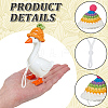 8Pcs 8 Styles Polyester Doll Hat DIY-SC0033-54B-5