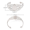 Brass Filigree Bangle Making X-MAK-S001-SZ001S-3